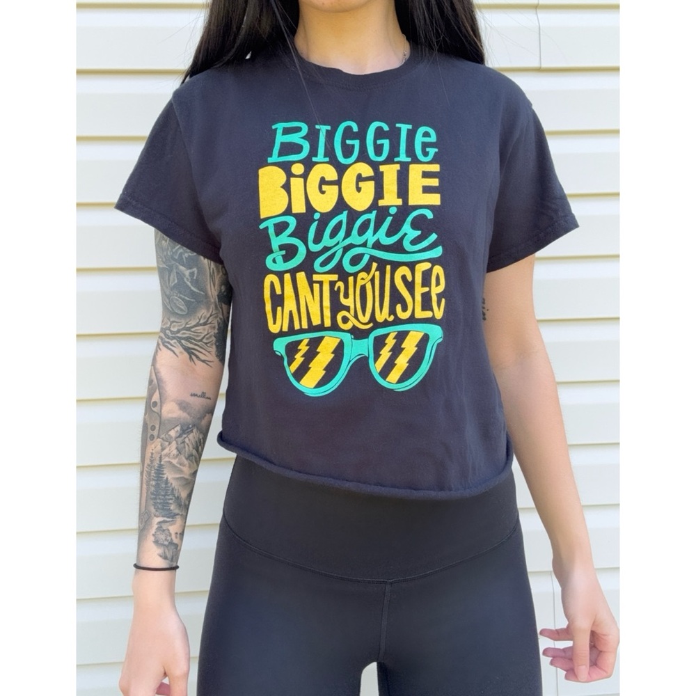 Biggie Smalls Cropped T-Shirt